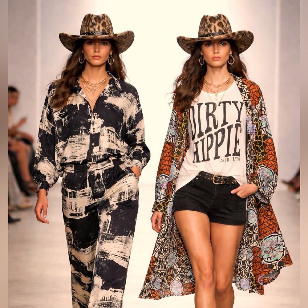 Dirty Hippie T- Pair it with your fav Shorts,Skirt or Jeans & make it a VIBE!